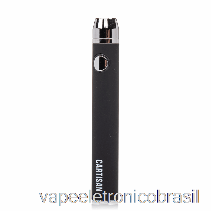 Vape Eletrônico Cartisan Botão Vv 650 510 Bateria Preta